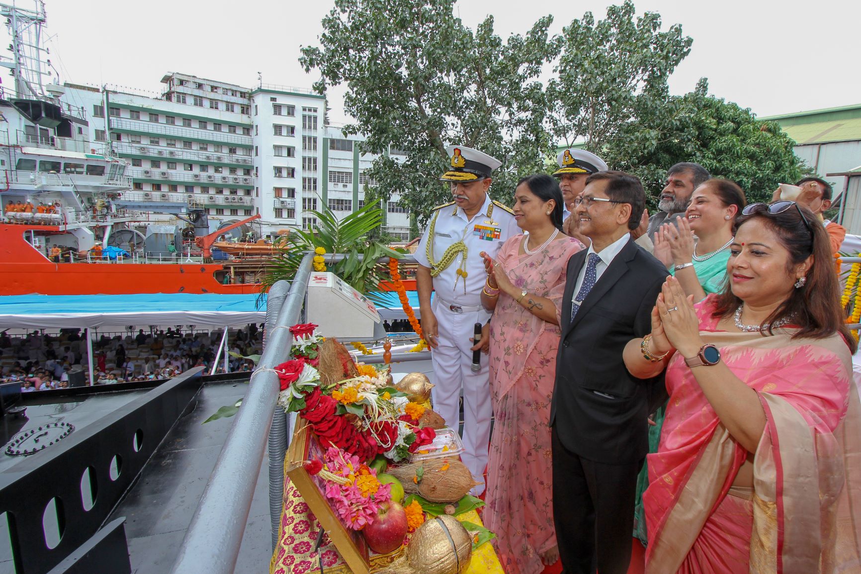 Launching Ceremony of Taragiri (Y-12653) Third Advanced Stealth Frigate of P17A-11th Sep 2022123